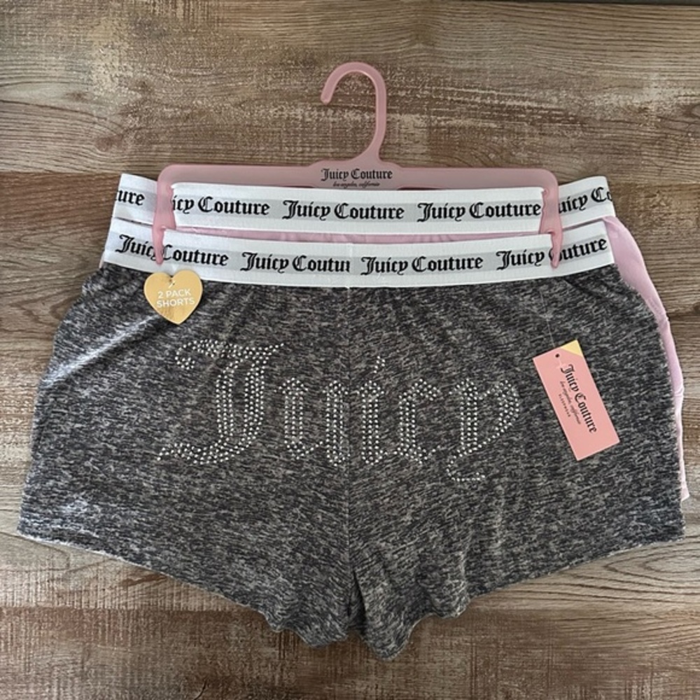 Juicy Couture 2PCK Velour Sleeping Shorts